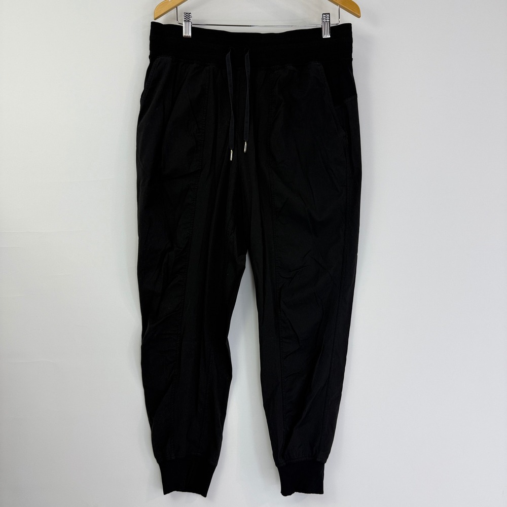 Lululemon Dance Studio Mid-Rise Jogger Women 12 Black W5BPJS Unlined Swift